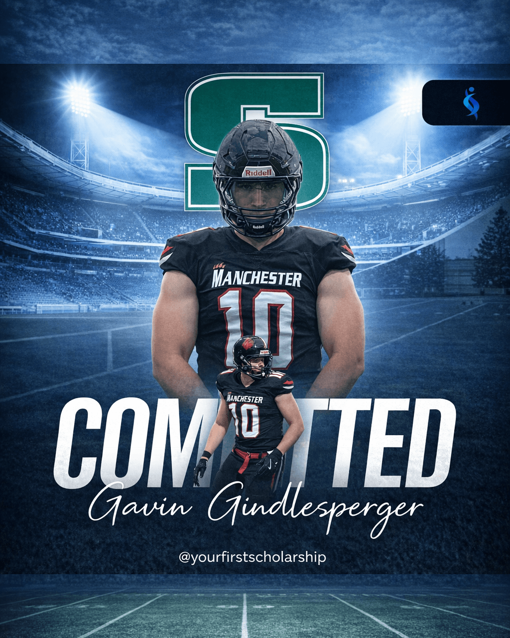 Gavin Gindlesperger committed to Manchester
