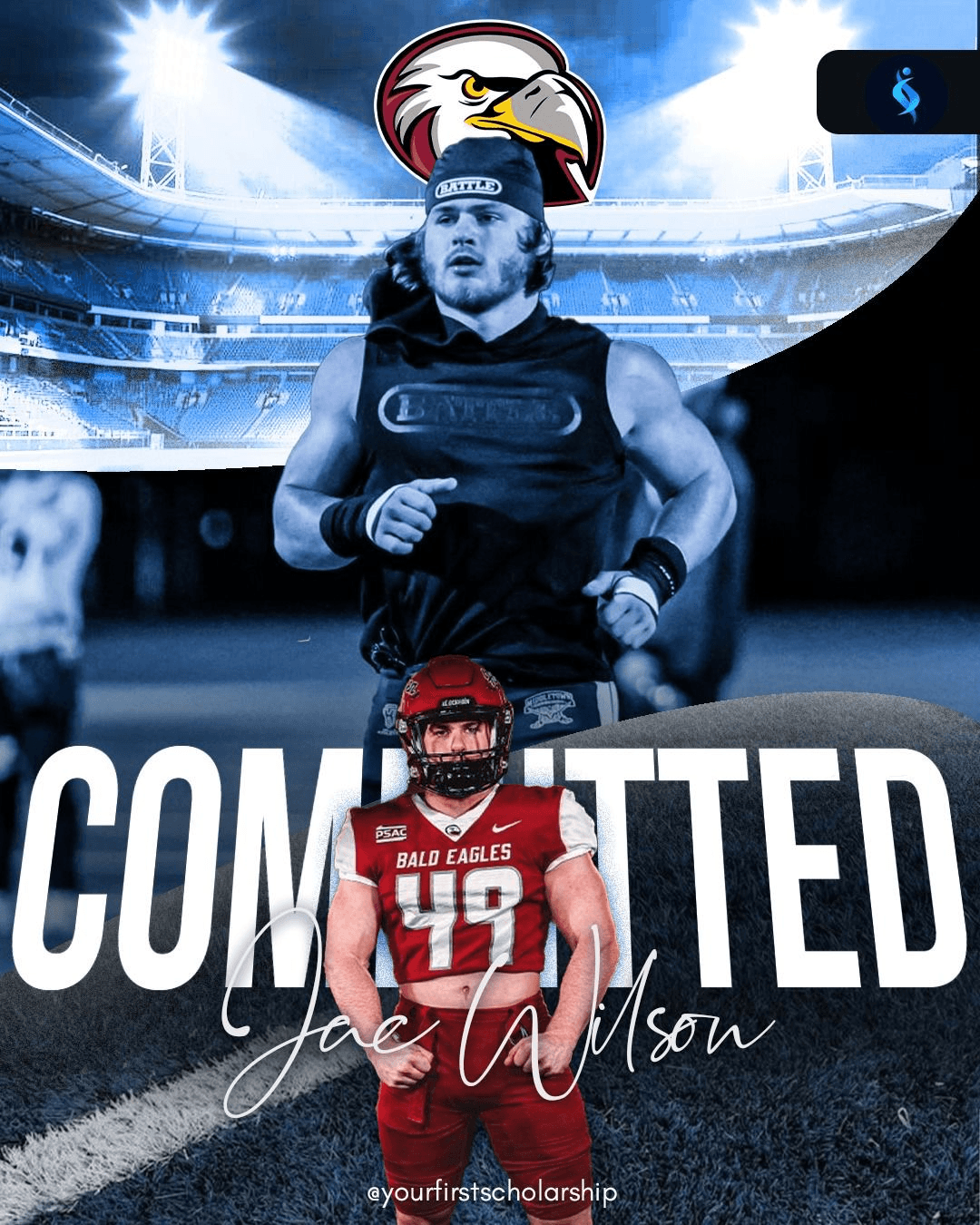 Jac Wilson committed to Bald Eagles