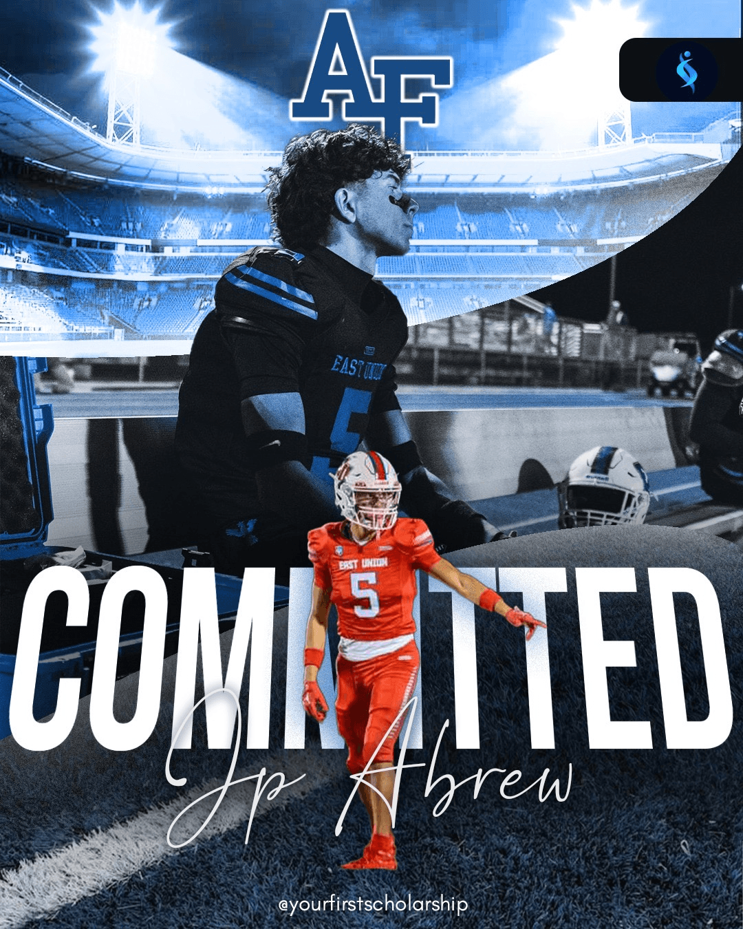 JP Abrew committed to Air Force