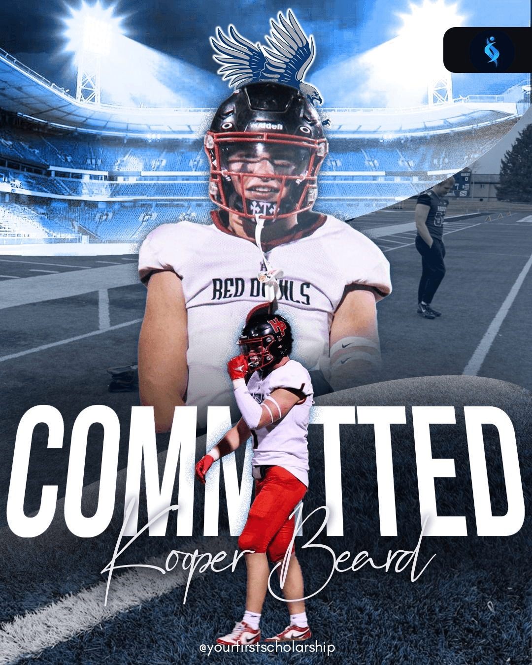 Kooper Beard committed to Red Devils