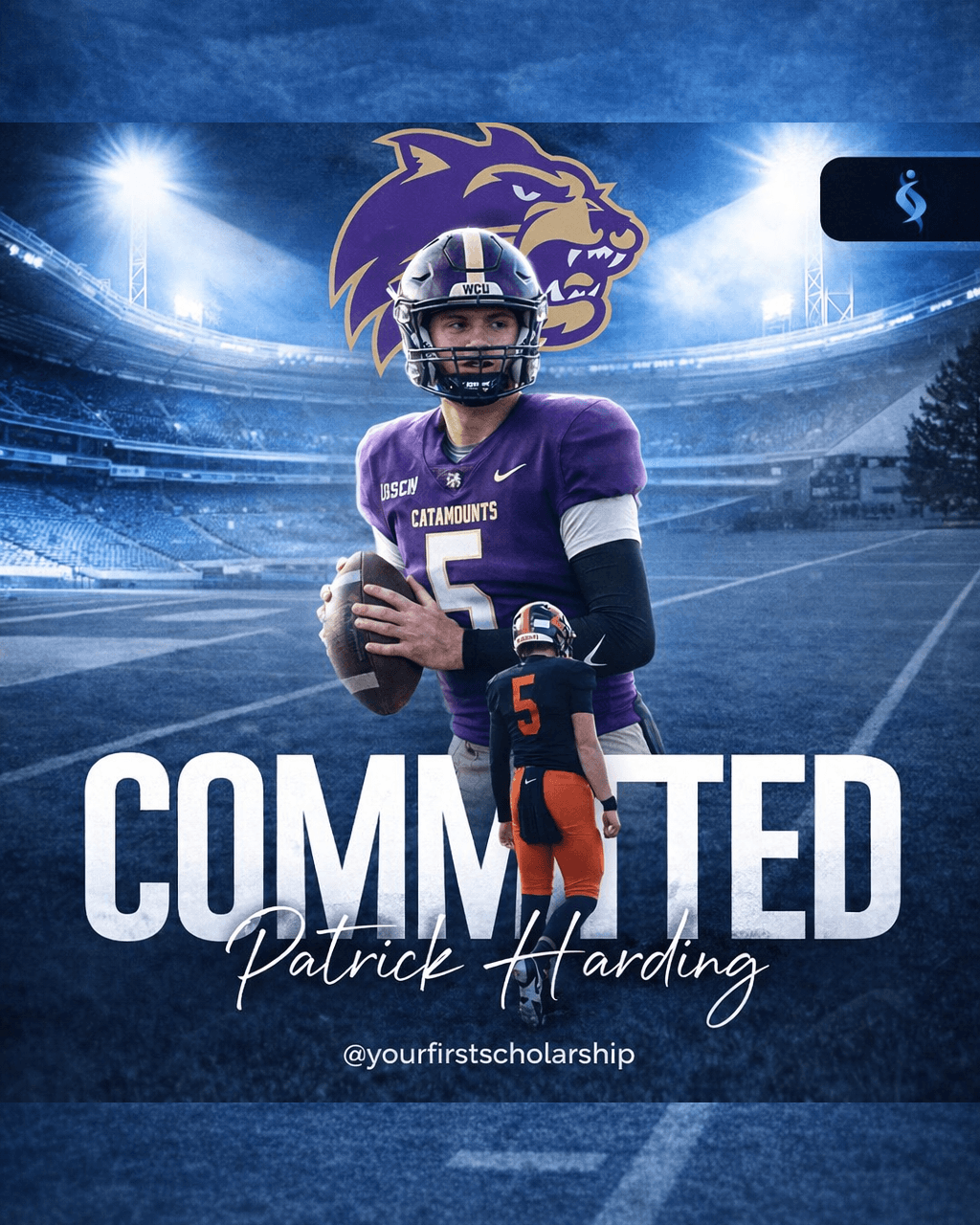 Patrick Harding committed to Western Carolina
